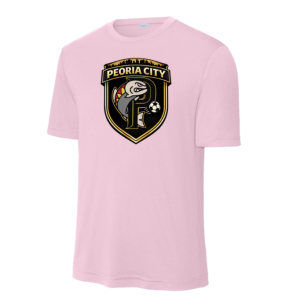 Peoria City Crest Pink T-Shirt