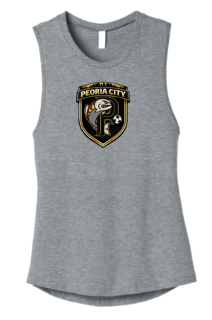Peoria City FC Logo Muscle Tank
